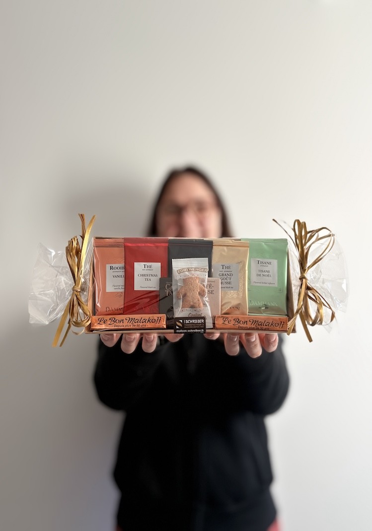 Schreiber Dammann thé tisane sachets cadeau