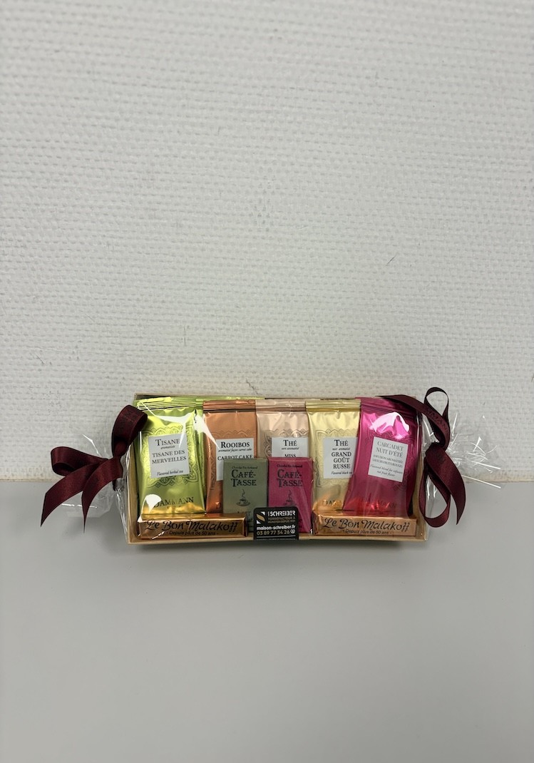 Schreiber Dammann thé tisane sachets cadeau