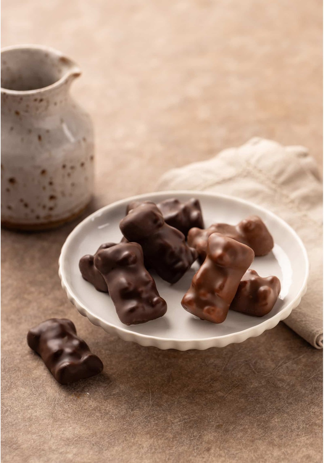 Oursons Guimauve Chocolat Lait