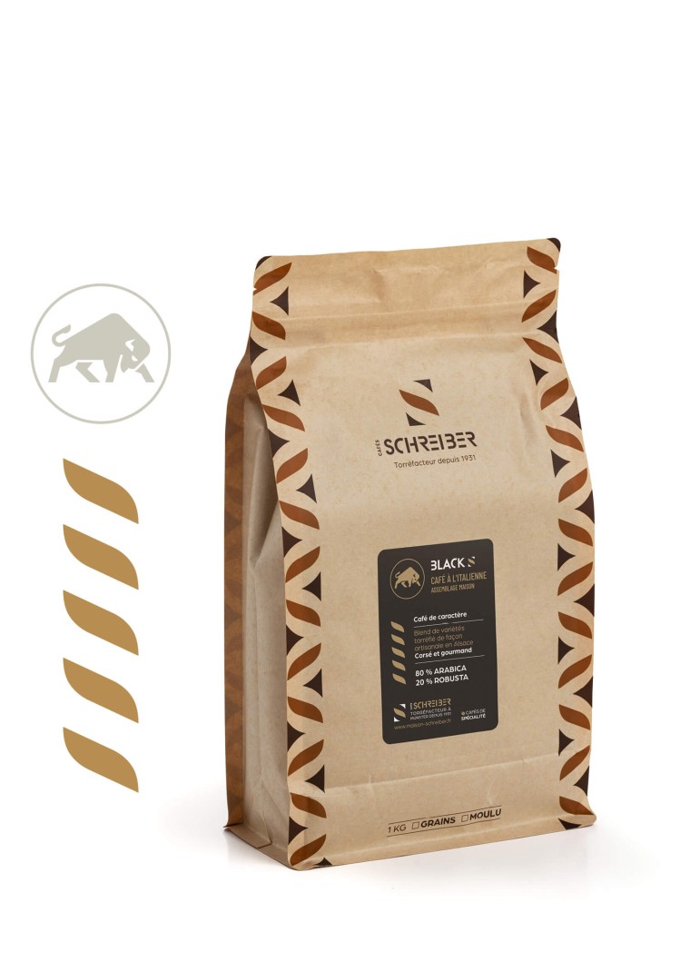 Café Black'S - Torréfacteur Schreiber - 1kg