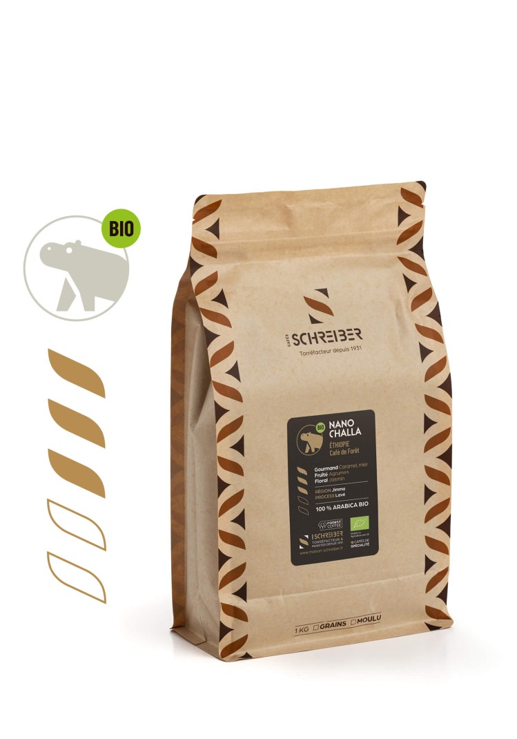 Café Nano Challa - Torréfaction Schreiber - 1kg