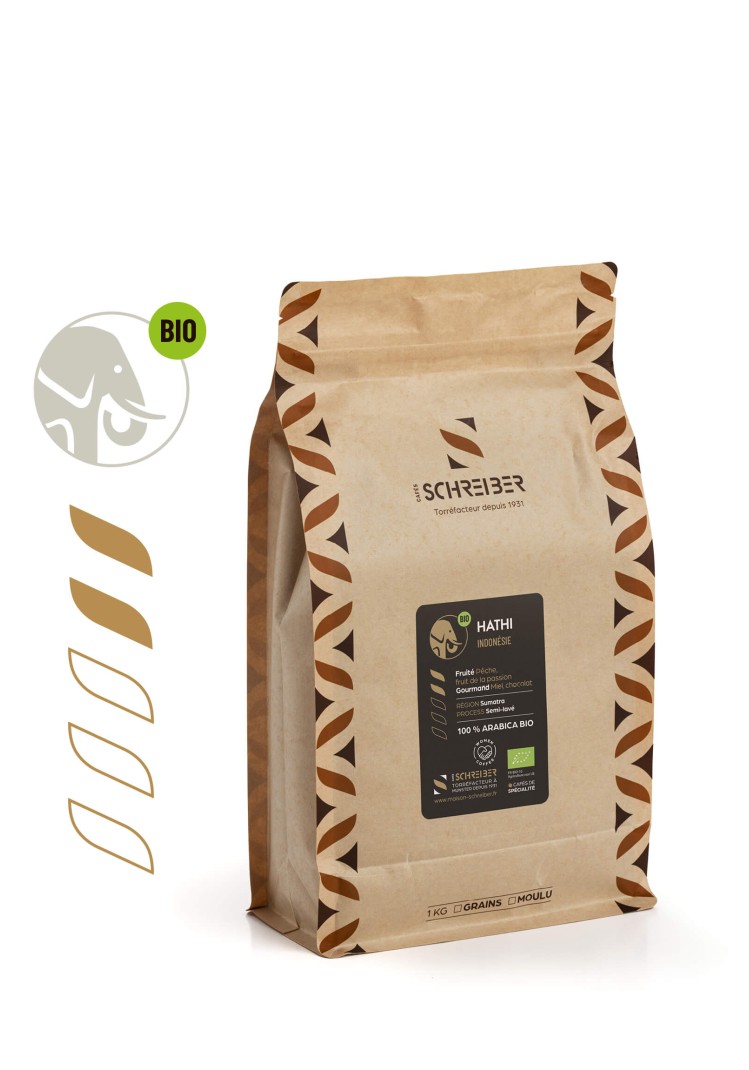 cafe bio Hathi 1 kg - Schreiber