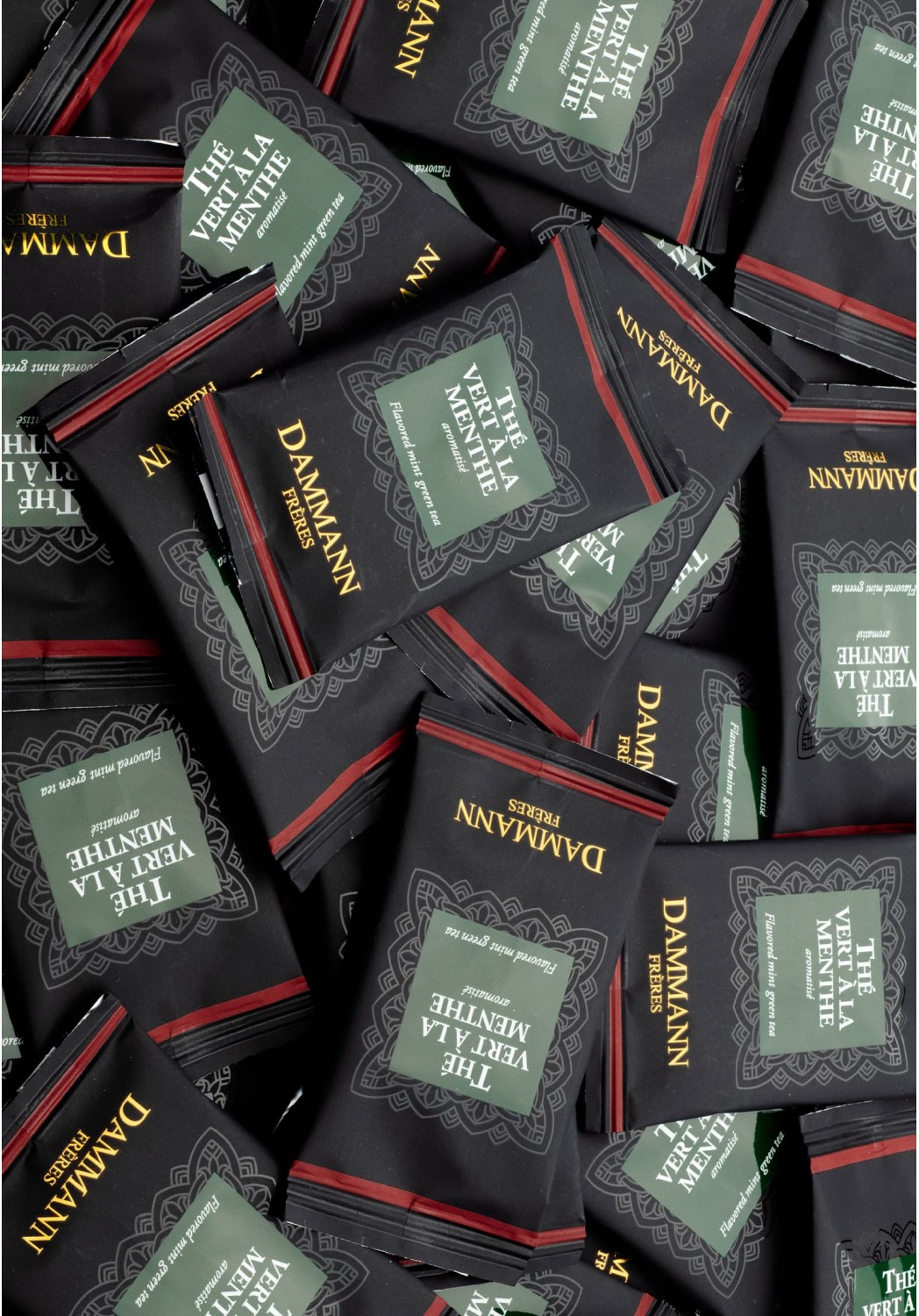 Thé Vert à la mente sachets