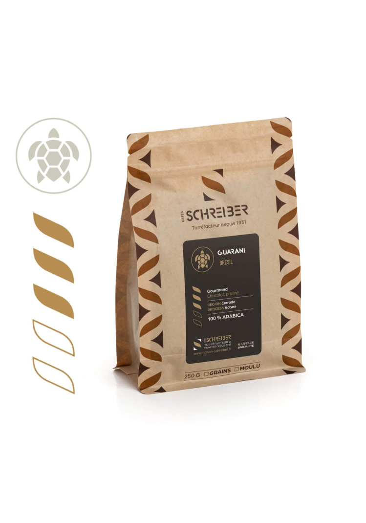 café brésil guarani Schreiber 250g
