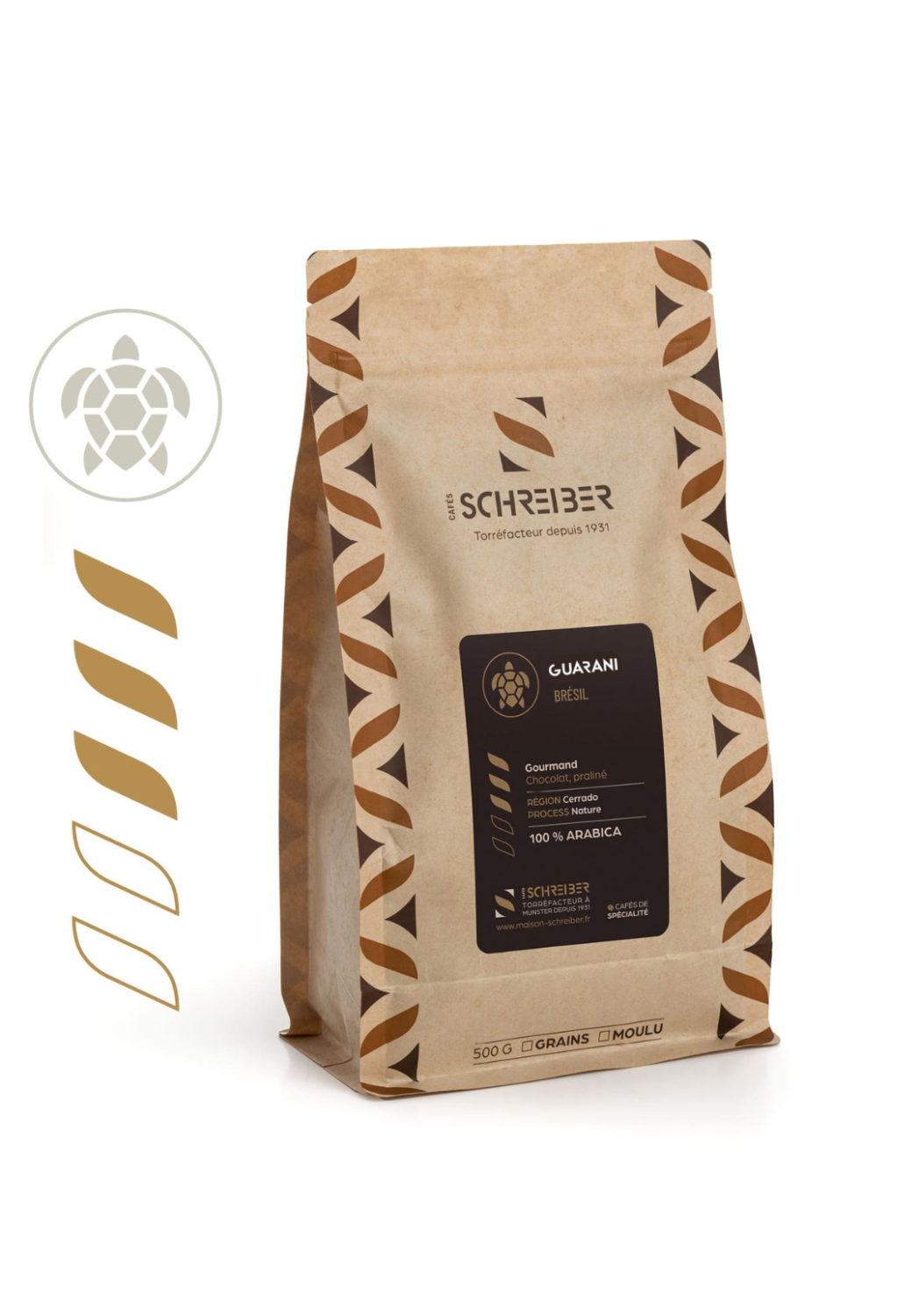café brésil guarani Schreiber 500g