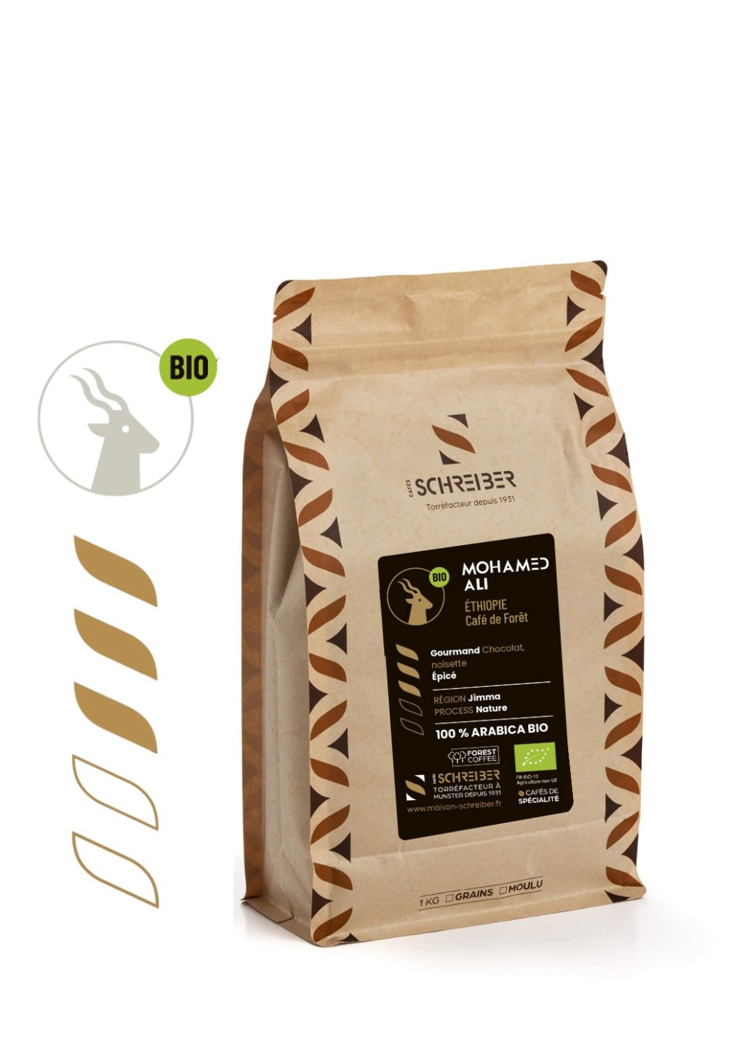 Mohamed Ali BIO - Éthiopie 1kg Schreiber